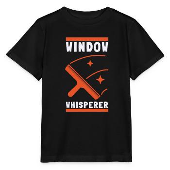 Window Cleaner Services Car Window Cleaning Window - Stanley/Stella MINI CREATOR Kids’ T-Shirt - black - Front - Mikhail (115cm)
