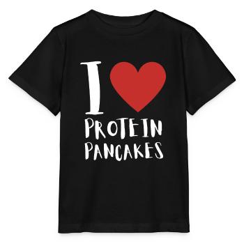 Syrup For Pancakes Flipping Flapjack Breakfast - Stanley/Stella MINI CREATOR Kids’ T-Shirt - black - Front - Mikhail (115cm)