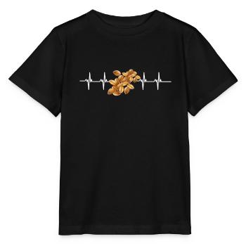 Grains de céréales Kasha Upma Riz et semoule de maïs du matin - T-shirt bio MINI CREATOR Stanley/Stella Enfant - noir - Devant - Mikhail (115cm)