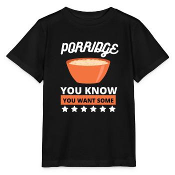 Grains de céréales Kasha Upma Riz et semoule de maïs du matin - T-shirt bio MINI CREATOR Stanley/Stella Enfant - noir - Devant - Mikhail (115cm)