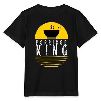 Grains de céréales Kasha Upma Riz et semoule de maïs du matin - T-shirt bio MINI CREATOR Stanley/Stella Enfant - noir - Devant - Mikhail (115cm)