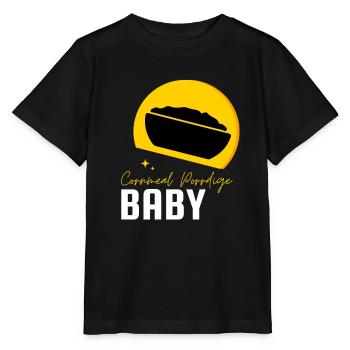 Grains de céréales Kasha Upma Riz et semoule de maïs du matin - T-shirt bio MINI CREATOR Stanley/Stella Enfant - noir - Devant - Mikhail (115cm)