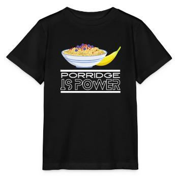 Grains de céréales Kasha Upma Riz et semoule de maïs du matin - T-shirt bio MINI CREATOR Stanley/Stella Enfant - noir - Devant - Mikhail (115cm)