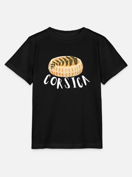 Corse Corsu Corsse 2B Tête De Maure Corse - T-shirt bio MINI CREATOR Stanley/Stella Enfant - noir