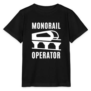 Public Transportation Stand Clear Of - Stanley/Stella MINI CREATOR Kids’ T-Shirt - black - Front - Mikhail (115cm)