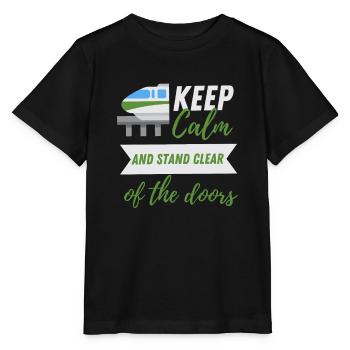 Public Transportation Stand Clear Of - Stanley/Stella MINI CREATOR Kids’ T-Shirt - black - Front - Mikhail (115cm)
