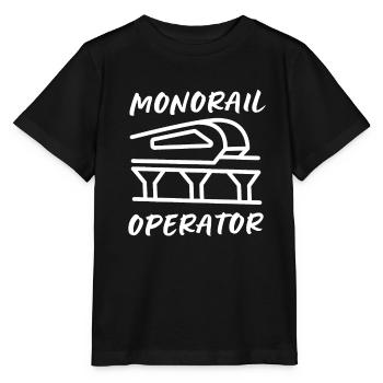 Public Transportation Stand Clear Of - Stanley/Stella MINI CREATOR Kids’ T-Shirt - black - Front - Mikhail (115cm)