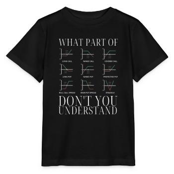 Options Trading Cash Secured Puts Future Forex - Stanley/Stella Kinder T-Shirt MINI CREATOR  - Schwarz - Vorne - Mikhail (115cm)