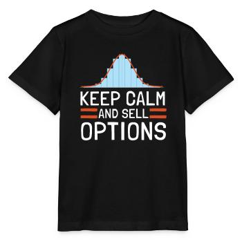 Options Trading Cash Secured Puts Future Forex - Stanley/Stella Kinder T-Shirt MINI CREATOR  - Schwarz - Vorne - Mikhail (115cm)