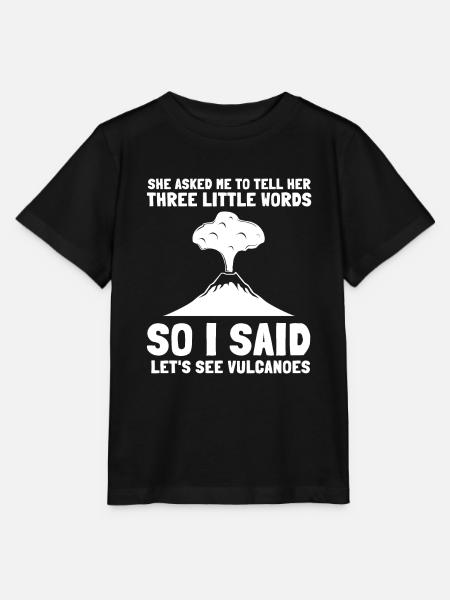 Volcanologists Geologist Magma Volcano - Stanley/Stella Kinder T-Shirt MINI CREATOR - Schwarz