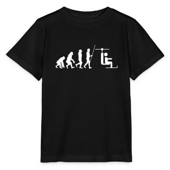 Soulevez-vous même Bro Ski - T-shirt bio MINI CREATOR Stanley/Stella Enfant - noir - Devant - Mikhail (115cm)
