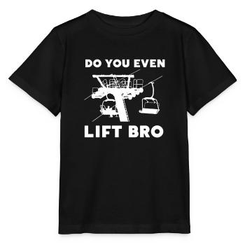 Soulevez-vous même Bro Ski - T-shirt bio MINI CREATOR Stanley/Stella Enfant - noir - Devant - Mikhail (115cm)