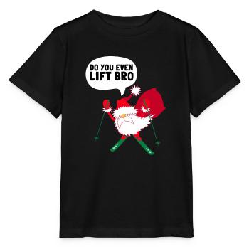 Soulevez-vous même Bro Ski - T-shirt bio MINI CREATOR Stanley/Stella Enfant - noir - Devant - Mikhail (115cm)