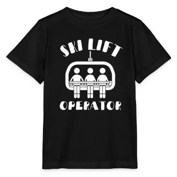 Soulevez-vous même Bro Ski - T-shirt bio MINI CREATOR Stanley/Stella Enfant - noir - Devant - Mikhail (115cm)
