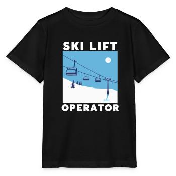 Soulevez-vous même Bro Ski - T-shirt bio MINI CREATOR Stanley/Stella Enfant - noir - Devant - Mikhail (115cm)
