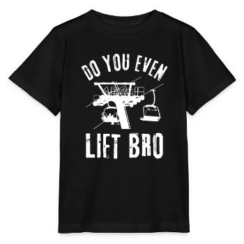 Soulevez-vous même Bro Ski - T-shirt bio MINI CREATOR Stanley/Stella Enfant - noir - Devant - Mikhail (115cm)