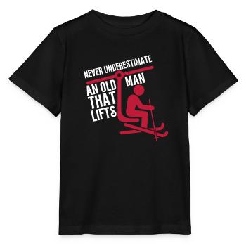 Soulevez-vous même Bro Ski - T-shirt bio MINI CREATOR Stanley/Stella Enfant - noir - Devant - Mikhail (115cm)