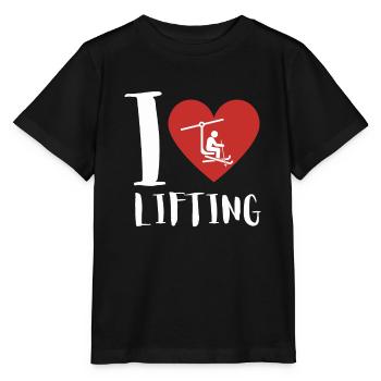 Soulevez-vous même Bro Ski - T-shirt bio MINI CREATOR Stanley/Stella Enfant - noir - Devant - Mikhail (115cm)