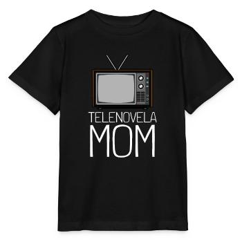 Telenovela Columbianas, émissions hispaniques et feuilletons - T-shirt bio MINI CREATOR Stanley/Stella Enfant - noir - Devant - Mikhail (115cm)