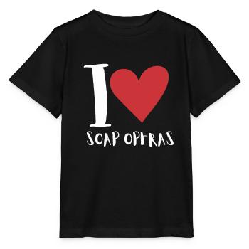 Telenovela Columbianas, émissions hispaniques et feuilletons - T-shirt bio MINI CREATOR Stanley/Stella Enfant - noir - Devant - Mikhail (115cm)