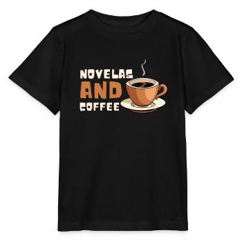 Telenovela Columbianas, émissions hispaniques et feuilletons - T-shirt bio MINI CREATOR Stanley/Stella Enfant - noir - Devant - Mikhail (115cm)