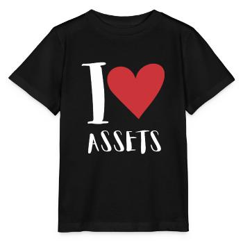 Actifs sur passifs Entrepreneur comptable - T-shirt bio MINI CREATOR Stanley/Stella Enfant - noir - Devant - Mikhail (115cm)