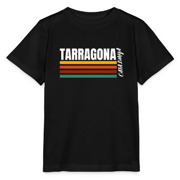 Bandera Independentista Catalana Estelada Negra - T-shirt bio MINI CREATOR Stanley/Stella Enfant - noir - Devant - Mikhail (115cm)