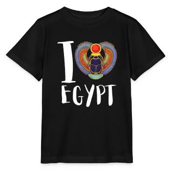 Hieroglyphics Egyptologist, Ancient Egyptian - Stanley/Stella MINI CREATOR Kids’ T-Shirt - black - Front - Mikhail (115cm)