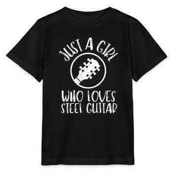 Pedal Steel Guitar - Stanley/Stella MINI CREATOR Kids’ T-Shirt - black - Front - Mikhail (115cm)