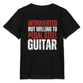 Pedal Steel Guitar - Stanley/Stella MINI CREATOR Kids’ T-Shirt - black - Front - Mikhail (115cm)