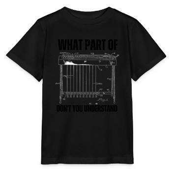 Pedal Steel Guitar - Stanley/Stella MINI CREATOR Kids’ T-Shirt - black - Front - Mikhail (115cm)