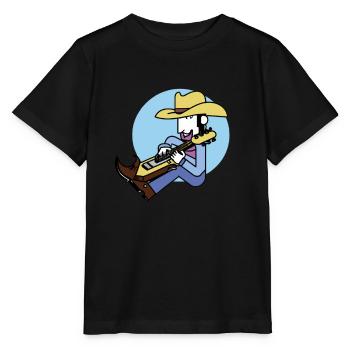 Pedal Steel Guitar - Stanley/Stella MINI CREATOR Kids’ T-Shirt - black - Front - Mikhail (115cm)