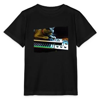 Pedal Steel Guitar - Stanley/Stella MINI CREATOR Kids’ T-Shirt - black - Front - Mikhail (115cm)
