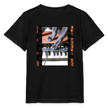 Pedal Steel Guitar - Stanley/Stella MINI CREATOR Kids’ T-Shirt - black - Front - Mikhail (115cm)