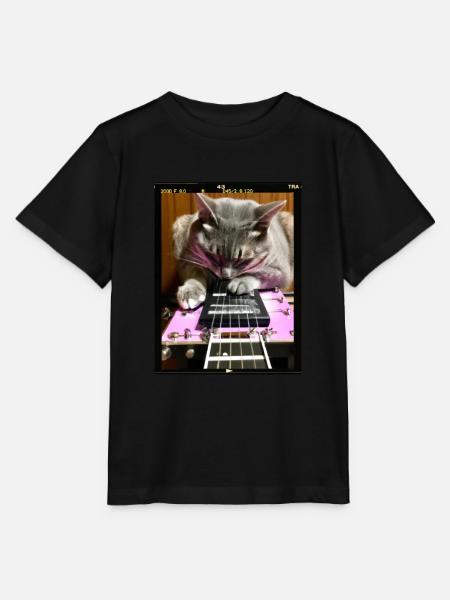 Pedal Steel Guitar - Stanley/Stella Kinder T-Shirt MINI CREATOR  - Schwarz