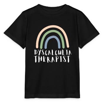 SPED Neurodiversité Dyscalculie - T-shirt bio MINI CREATOR Stanley/Stella Enfant - noir - Devant - Mikhail (115cm)