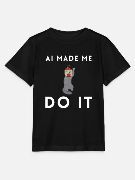 Artificial Intelligence Ai Chat - Stanley/Stella Kinder T-Shirt MINI CREATOR  - Schwarz
