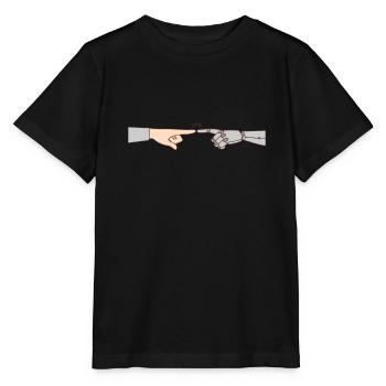 Artificial Intelligence Ai Chat - Stanley/Stella MINI CREATOR Kids’ T-Shirt - black - Front - Mikhail (115cm)