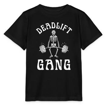 Weight Lifting Power Snatch - Stanley/Stella Kinder T-Shirt MINI CREATOR  - Schwarz - Vorne - Mikhail (115cm)
