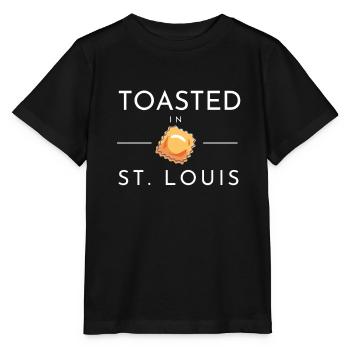 St. Louis Toasted Ravioli - Stanley/Stella MINI CREATOR Kids’ T-Shirt - black - Front - Mikhail (115cm)