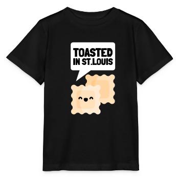 St. Louis Toasted Ravioli - Stanley/Stella MINI CREATOR Kids’ T-Shirt - black - Front - Mikhail (115cm)