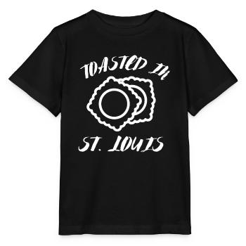 St. Louis Toasted Ravioli - Stanley/Stella MINI CREATOR Kids’ T-Shirt - black - Front - Mikhail (115cm)