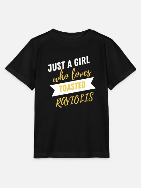 St. Louis Toasted Ravioli - Stanley/Stella Kinder T-Shirt MINI CREATOR - Schwarz