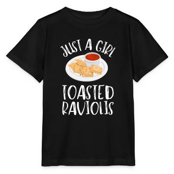 St. Louis Toasted Ravioli - Stanley/Stella MINI CREATOR Kids’ T-Shirt - black - Front - Mikhail (115cm)