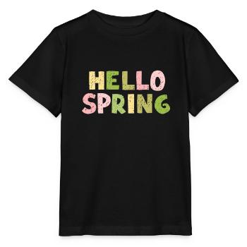 Premier jour de l’équinoxe de printemps - T-shirt bio MINI CREATOR Stanley/Stella Enfant - noir - Devant - Mikhail (115cm)