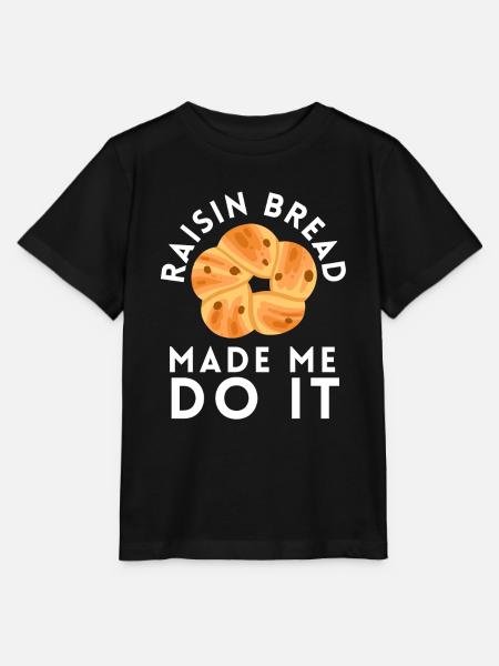 Baking Raisin Bread - Stanley/Stella Kinder T-Shirt MINI CREATOR - Schwarz