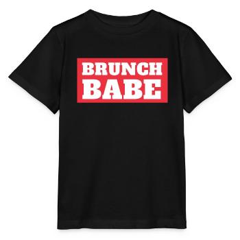 Babes Who Brunch Squat - T-shirt bio MINI CREATOR Stanley/Stella Enfant - noir - Devant - Mikhail (115cm)