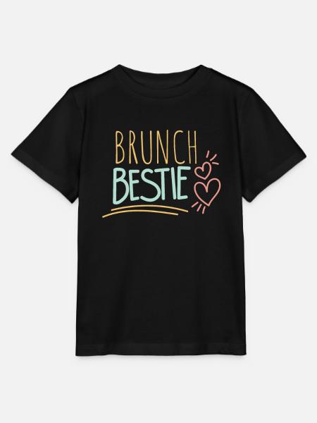 Babes Who Brunch Squat - Stanley/Stella Kinder T-Shirt MINI CREATOR - Schwarz