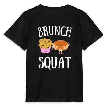 Babes Who Brunch Squat - T-shirt bio MINI CREATOR Stanley/Stella Enfant - noir - Devant - Mikhail (115cm)