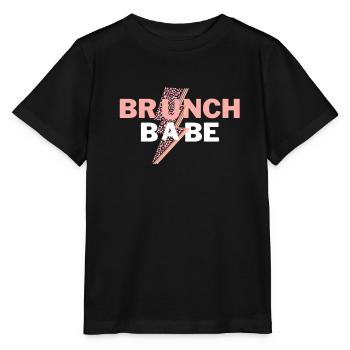 Babes Who Brunch Squat - T-shirt bio MINI CREATOR Stanley/Stella Enfant - noir - Devant - Mikhail (115cm)